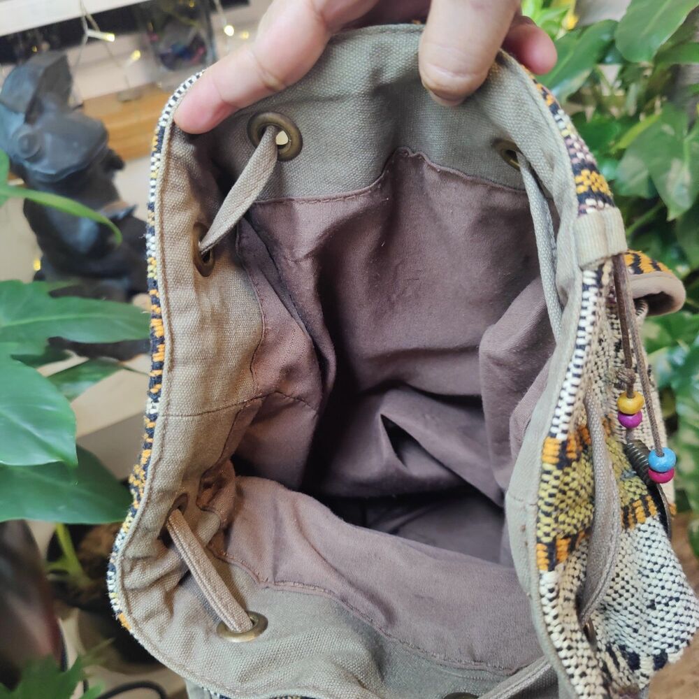 Bohemian Striped Backpack Catori - Picture 6 of 8